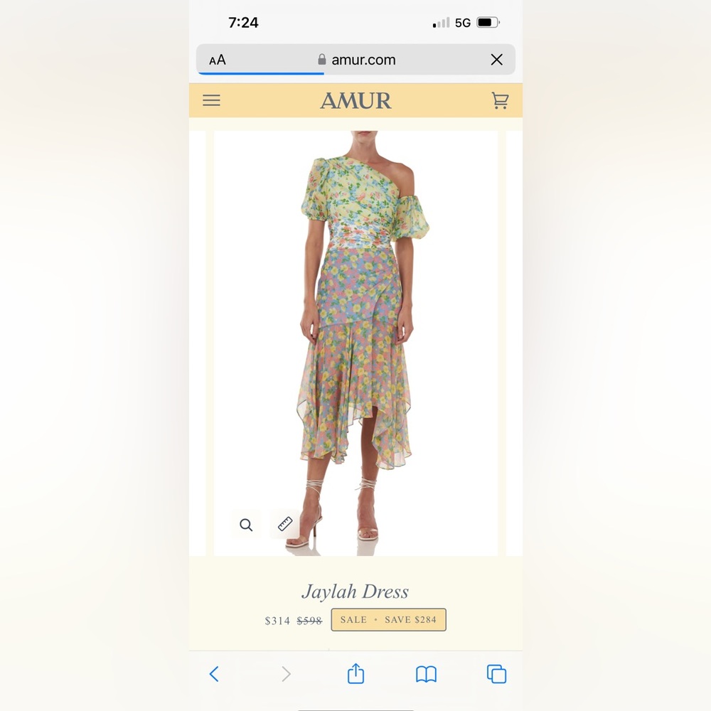 Amur Jaylah dress size 2 NWT